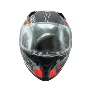 CASCO PARA MOTOCICLISTA CERRADO HALF CERTIFICADO ECE-22.06 BRILLANTE VISOR REVO HUMO LENTE HUMO PINLOCK / CAS-CER-H025-2XL
