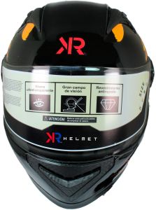 (CANCELADO) CASCO CERRADO MICA TRANSPARENTE / CAS-CER-K001L