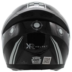 CASCO CERRADO CARRERA CERTIFICADO DOT / CAS-CER-K004-M