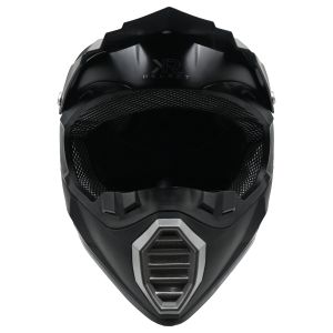 CASCO PARA MOTOCICLISTA CROSS  NEGRO MATE  KR®  SIN CERTIFICACIÓN / CAS-CRO-K005-M