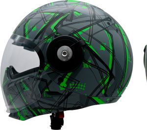 BUEN25  -  CASCO JET COZMOZ CERTIFICADO DOT / CAS-JET-A001-XL