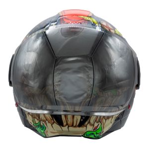 REGALO - CASCO PARA MOTOCICLISTA JET PILOT A-HELMET CERTIFICADO DOT / CAS-JET-A005-M