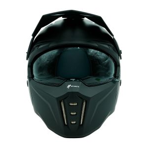 CASCO PARA MOTOCICLISTA  JET  CORVUS  HALF® CERTIFICADO ECE-22.06 / CAS-JET-H006-L