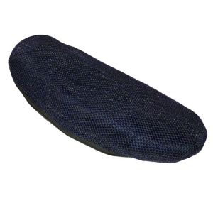 CUBIERTA DE ASIENTO NEGRO/AZUL 100% poliester / CBA-002