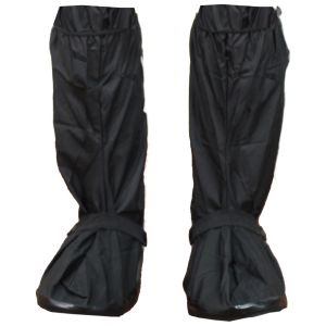 CUBRE BOTAS NEGRO/REFLEX CON AJUSTE RISKY IMPERMEABLE TALLA EG / CBB-003-XL