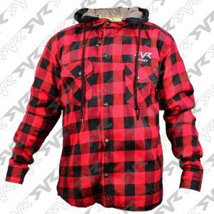 Chamarra Risky Textil de caballero con protecciones certificadas removibles / CHA-001R-XL