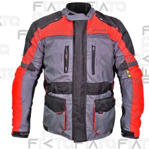 (CANCELADO) CHAMARRA LARGA TEXTIL CABALLERO PROTECCIONES CERTIFICADAS REMOVIBLES / CHA-028-2XL