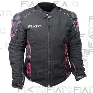 CHAMARRA CORTA TEXTIL DAMA PROTECCIONES CERTIFICADAS REMOVIBLES / CHA-030-XL