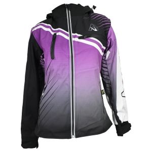 1X1  -  CHAMARRA A-JACKETS CORTA C/CAPUCHA DAMA PROTECCIONES CERTIFICADAS REMOVIBLES / CHA-034-M