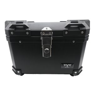 CAJA NEGRA PORTA-EQUIPAJE MOTONETAS Y MOTOS DE TRABAJO CAPACIDAD 45L / CJA-017