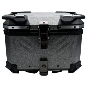 SHOP 25  -  CAJA PORTA EQUIPAJE MOTONETAS Y MOTOS DE TRABAJO ANCHO:41 CM / LARGO: 33 CM / ALTO:30.5 CM CAPACIDAD:45L CARGA :5 KG / CJA-034