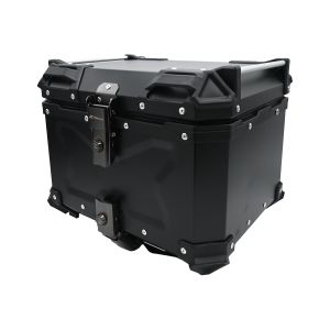 CAJA PORTA EQUIPAJE MOTONETAS Y MOTOS DE TRABAJO ANCHO:41 CM / LARGO: 33 CM / ALTO:30.5 CM CAPACIDAD:45L CARGA :5 KG / CJA-037