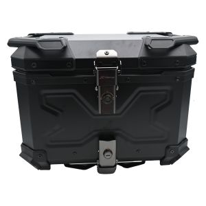 CAJA PORTA EQUIPAJE MOTONETAS  Y MOTOS DE TRABAJO  ANCHO:41 CM / LARGO: 33 CM / ALTO:30.5 CM CAPACIDAD:45L CARGA :5 KG / CJA-038