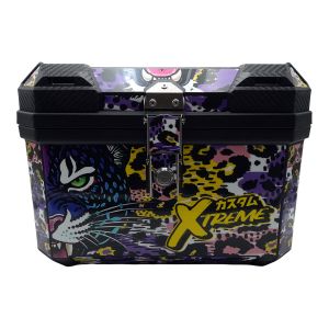 CAJA PORTA-EQUIPAJE MOTONETAS Y MOTOS DE TRABAJO NIGTH PANTHER EDITION / CJA-057