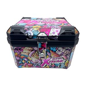 CAJA PORTA-EQUIPAJE MOTONETAS Y MOTOS DE TRABAJO PARTY MAGIC BOX / CJA-058