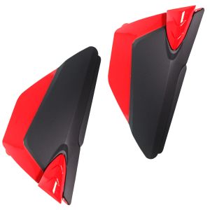 CUBIERTAS LATERALES DER / IZQ NEGRO/ROJO / CLJ-012