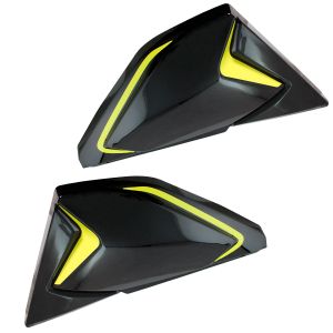CUBIERTAS LATERALES DER / IZQ NEGRO/AMARILLO / CLJ-016