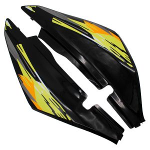 CUBIERTAS LATERALES DER/IZQ NEGRO AMARILLO / CLJ-018