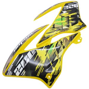 CUBIERTAS LATERALES DER/IZQ AMARILLO NEGRO / CLJ-019