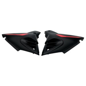 CUBIERTAS LATERALES DER / IZQ NEGRO/ROJO / CLJ-025