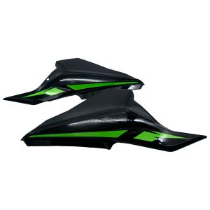 CUBIERTAS LATERALES DER / IZQ NEGRO/VERDE / CLJ-027