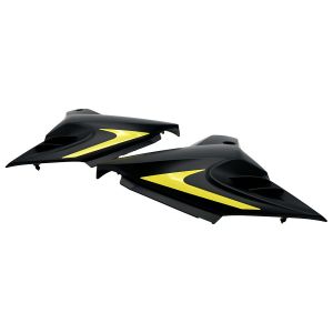 CUBIERTAS LATERALES DER / IZQ NEGRO/AMARILLO / CLJ-029