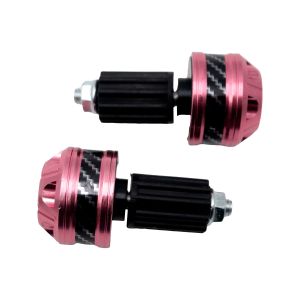 CONTRAPESO EN COLOR ROSA CON ACABADO TIPO FIBRA DE CARBONO / CON-X017