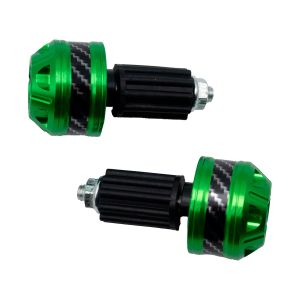 CONTRAPESO EN COLOR VERDE CON ACABADO TIPO FIBRA DE CARBONO / CON-X021