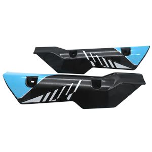 POWER  -  CUBIERTA DE SUSPENSION DELANTERA NEGRO CON AZUL / CUS-003