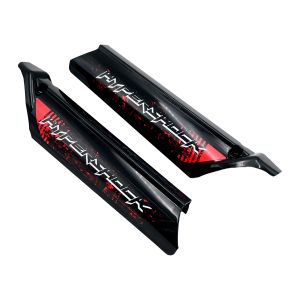 CUBIERTA DE SUSPENSIÓN DELANTERA NEGRO / ROJO / CUS-009