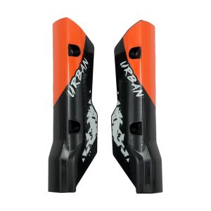 CUBIERTA DE SUSPENSION NEGRO/NARANJA / CUS-010