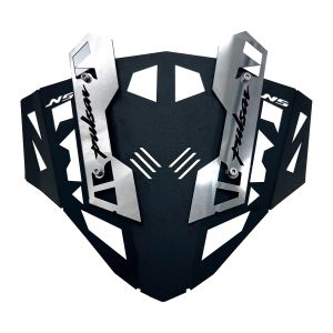 CUPULA VISOR FARO NEGRO PLATA / CVF-X003