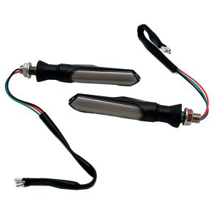 DIRECCIONALES SABLE LUZ AMARILLA CON LUZ DE DIA BLANCA12 Vcc BASE GOMA / DIR-X033