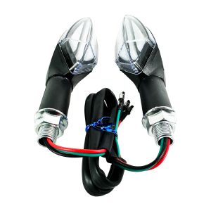 DIRECCIONALES LED SKULL BLUE LUZ BLANCA CON LUZ AZUL Y SEC AMBAR 12 Vcc / DIR-X069