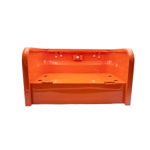 CUADRO DE ASIENTO TRASERO PARA VELOCIPEDO ELECTRICO NARANJA / ECJA-P004NN
