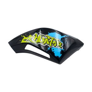 CUBIERTA LATERAL DERECHA NEGRO/VERDE PARA VELOCIPEDO ELECTRICO / ECLJ-A022