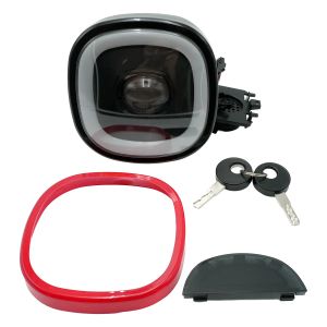FARO PRINCIPAL 48 Vcc ROJO C/JUEGO DE LLAVES PARA VELOCIPEDO ELECTRICO / EFAR-E002RO