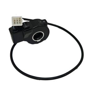 E-BIKE - MANDO IZQUIERDO BOTON LUCES CLAXON PARA VELOCIPEDO ELECTRICO  12Vcc / EMAN-P001