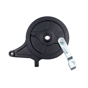 E-BIKE - PORTABLATAS COMPLETO TRASERO ALUMINIO NEGRO / EPOB-E001