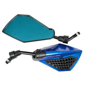 ESPEJOS ALIEN NEGRO/AZUL 10 mm / ESP-A15