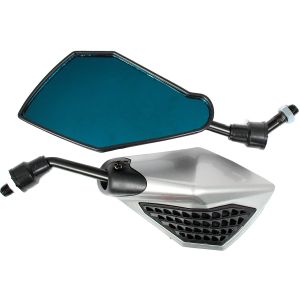 ESPEJOS ALIEN NEGRO/PLATA 10 mm / ESP-A17