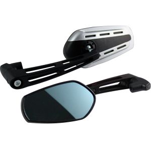 ESPEJOS ALIEN NEGRO / PLATA / ESP-A22NP