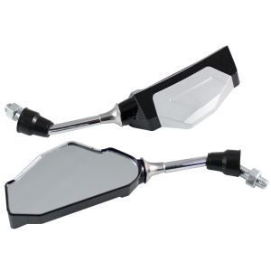 ESPEJOS ALIEN PLATA / NEGRO / ESP-A24NP