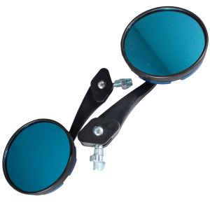 LOCURAS - ESPEJOS ALIEN NEGROS 10MM / ESP-A33AZ