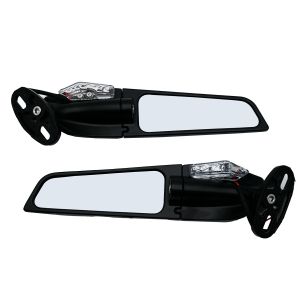 ESPEJO DEPORTIVO NEGRO CON LUZ / ESP-A44NE