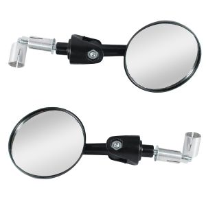 ESPEJOS REDONDOS RACER NEGRO / ESP-C06NE
