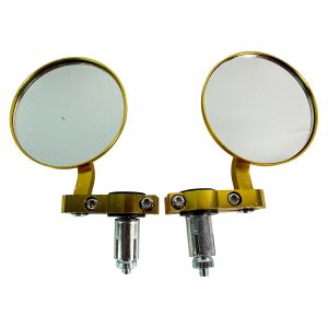 ESPEJOS REDONDOS RACER DORADO / ESP-C09DO