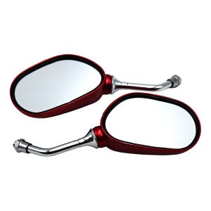 ESPEJO CROMO ROJO 10mm / ESP-X018