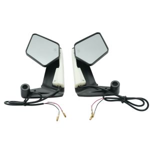 ALERON ESPEJO CON LUZ 9 Vcc RETROVISOR DE 10 MM A 8 MM / ESP-X041