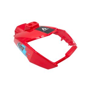 CUBIERTA FRONTAL DE CHASIS ROJA PARA VELOCIPEDO ELECTRICO / ETAP-A011